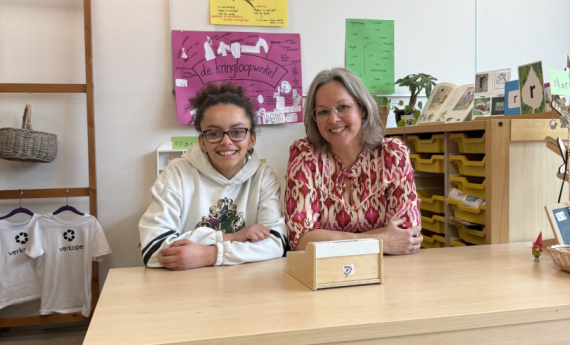 Van VSO-leerling naar ‘juf Charissa’ bij jenaplanschool Zonnewereld 
